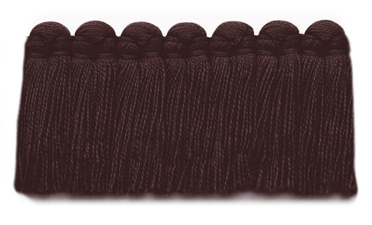 1.5 in. café brush fringe / 5003-32 / black cherry