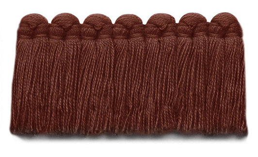 1.5 in. café brush fringe / 5003-29 / brick