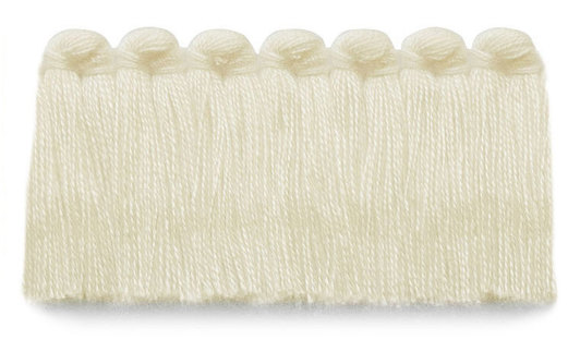 1.5 in. café brush fringe / 5003-02 / ivory