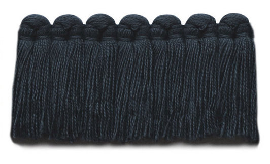 1.5 in. café brush fringe / 5003-17 / navy