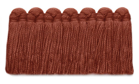 1.5 in. café brush fringe / 5003-28 / pimento