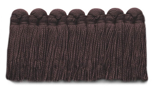 1.5 in. café brush fringe / 5003-38 / plum