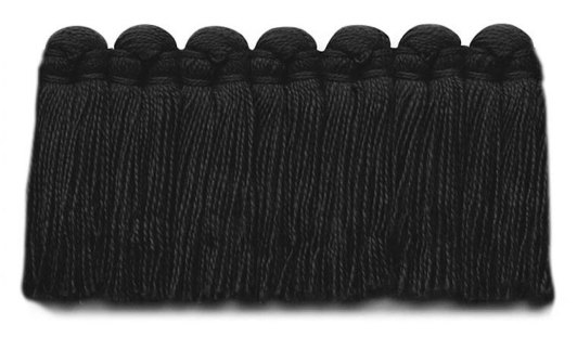 1.5 in. café brush fringe / 5003-37 / raven