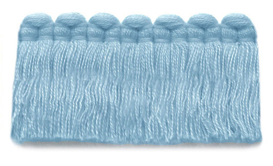 1.5 in. café brush fringe / 5003-14 / sky blue