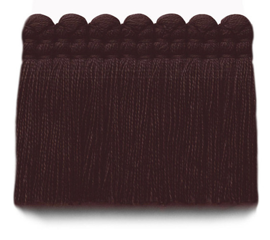 2 in. chelsea brush fringe / 5004-32 / black cherry