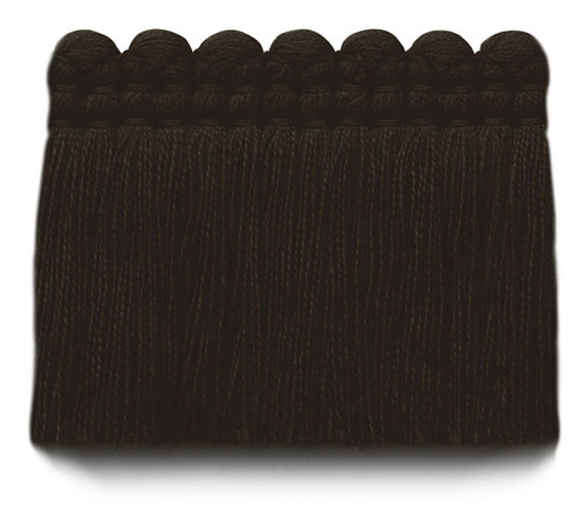 2 in. chelsea brush fringe / 5004-36 / black coffee