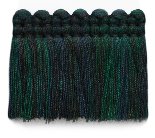 2 in. chelsea brush fringe / 5004-26 / bottle green