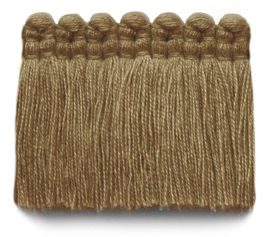 2 in. chelsea brush fringe / 5004-07 / brass