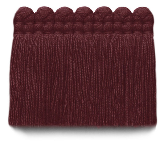 2 in. chelsea brush fringe / 5004-30 / cabernet