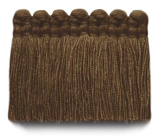 2 in. chelsea brush fringe / 5004-34 / heather brown