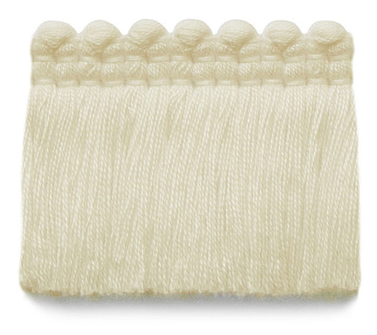 2 in. chelsea brush fringe / 5004-02 / ivory