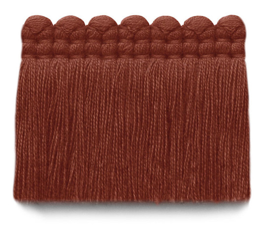 2 in. chelsea brush fringe / 5004-28 / pimento