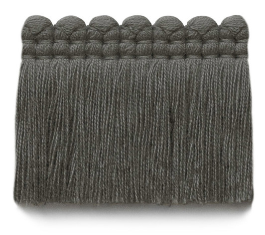 2 in. chelsea brush fringe / 5004-12 / weathered gray