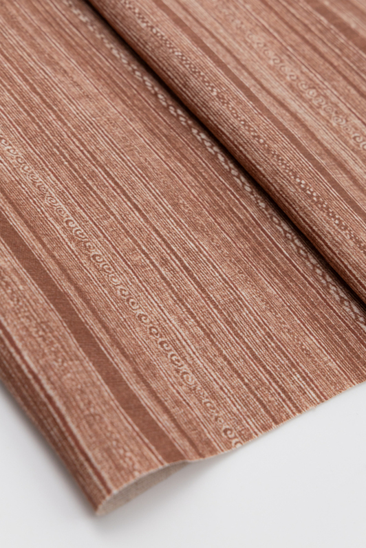 1081-10 | batik stripe | brick