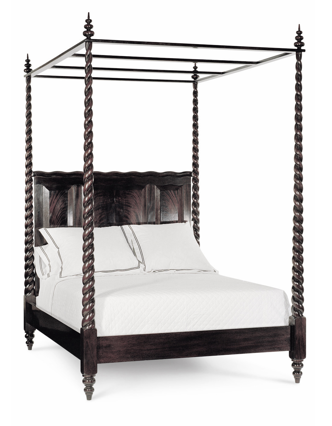 Barley twist four poster bed hot sale